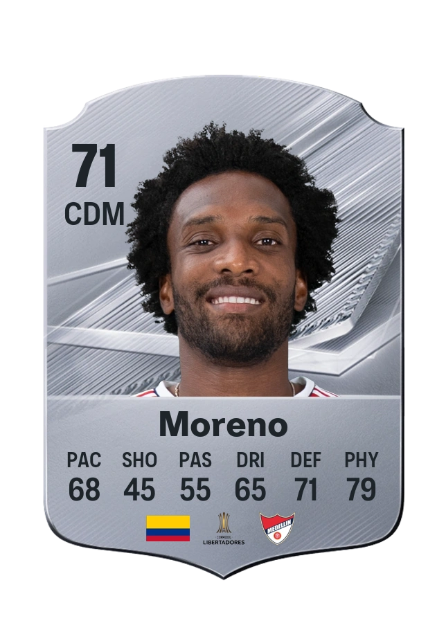 Didier Moreno, karta Common, ocena 71