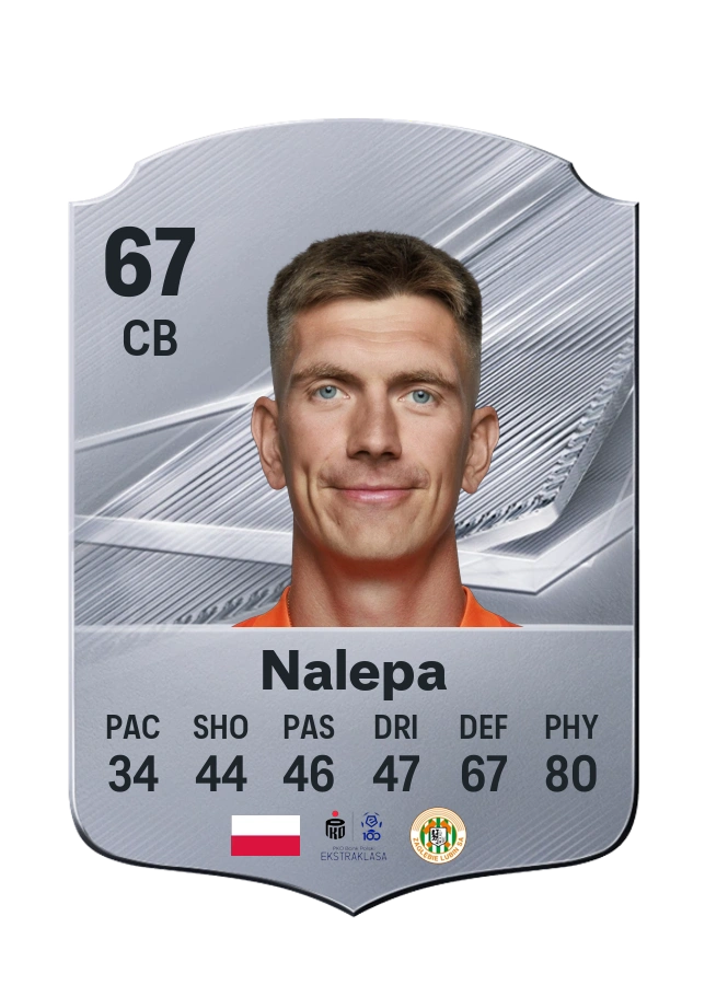 Michał Nalepa, Common card, rated 67