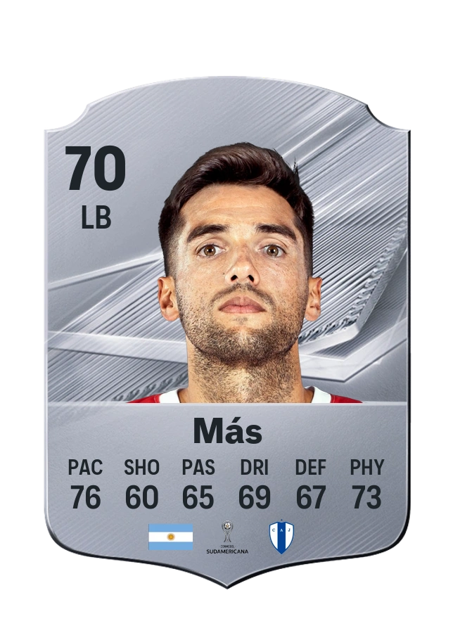 Emmanuel Más, karta Common, ocena 70
