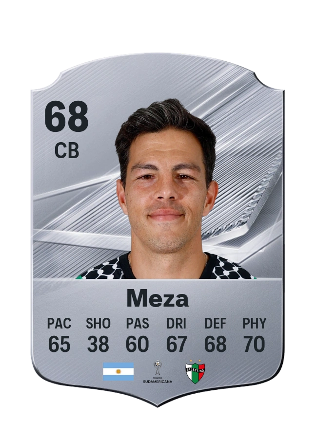 Carta Common de Fernando Meza, overall 68