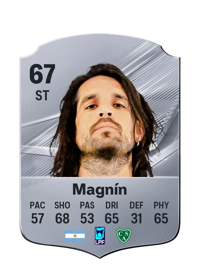 Pablo Magnín, Common kartı, reyting 67