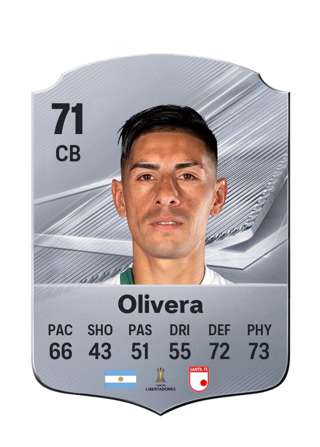 Emmanuel Olivera, karta Common, ocena 71