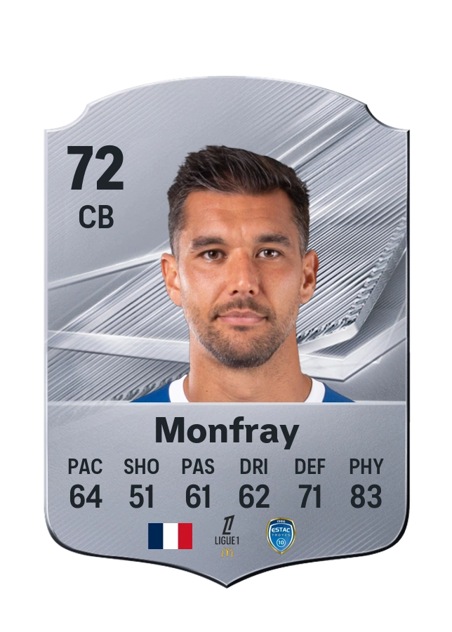 Adrien Monfray, karta Common, ocena 72
