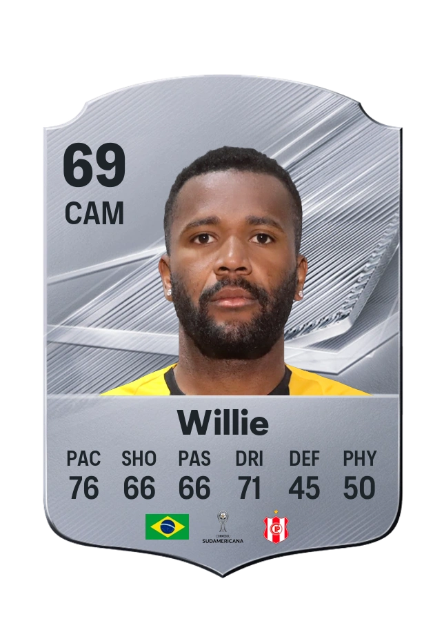 Carta Common di Willie, valutazione 69