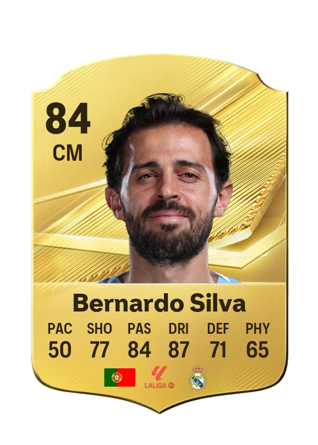 Bernardo Silva, Common card, rated 84