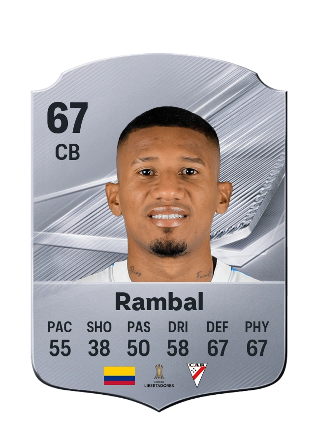 Alex Rambal, Common card, rated 67