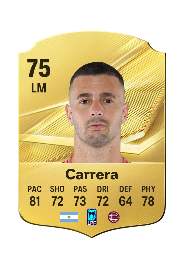 Carta Common di Ramiro Carrera, valutazione 75
