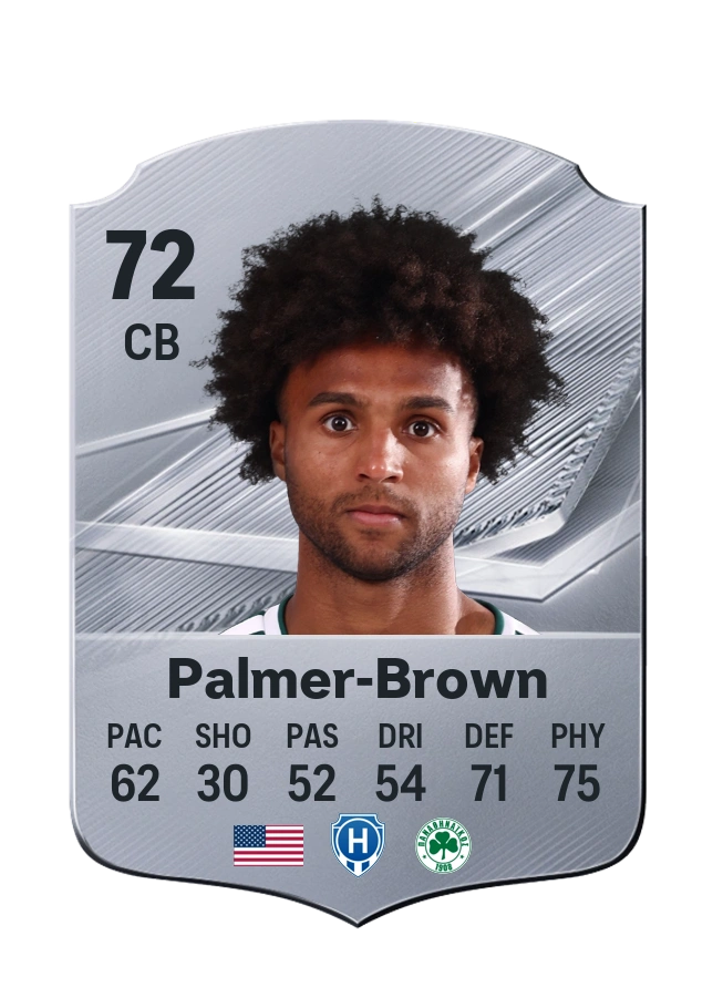 Carta Common di Erik Palmer-Brown, valutazione 72