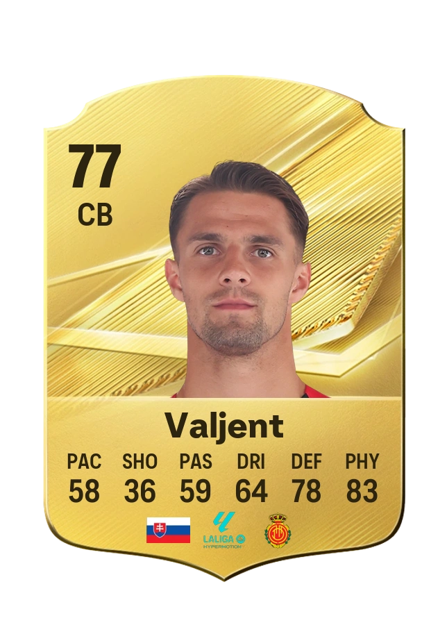 Martin Valjent, Common kartı, reyting 77