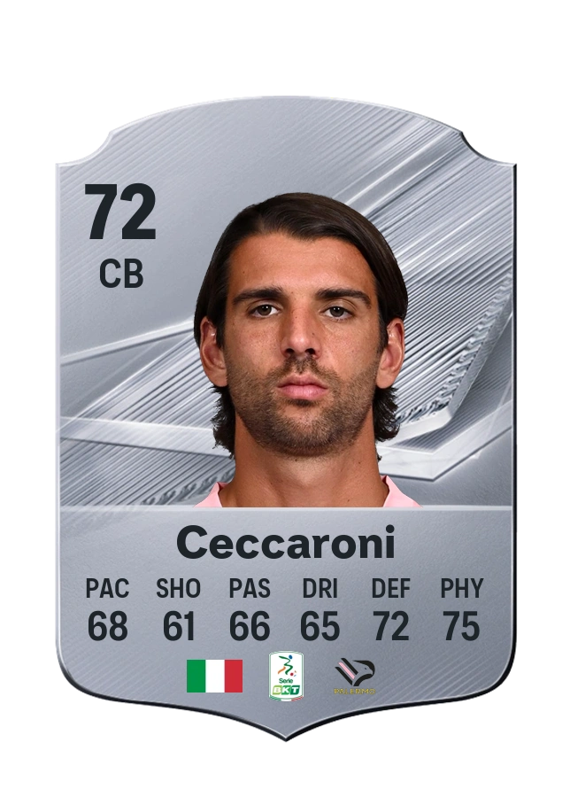 Carta Common de Pietro Ceccaroni, overall 72