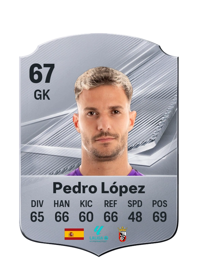 Carta Common de Pedro López, valoración 67