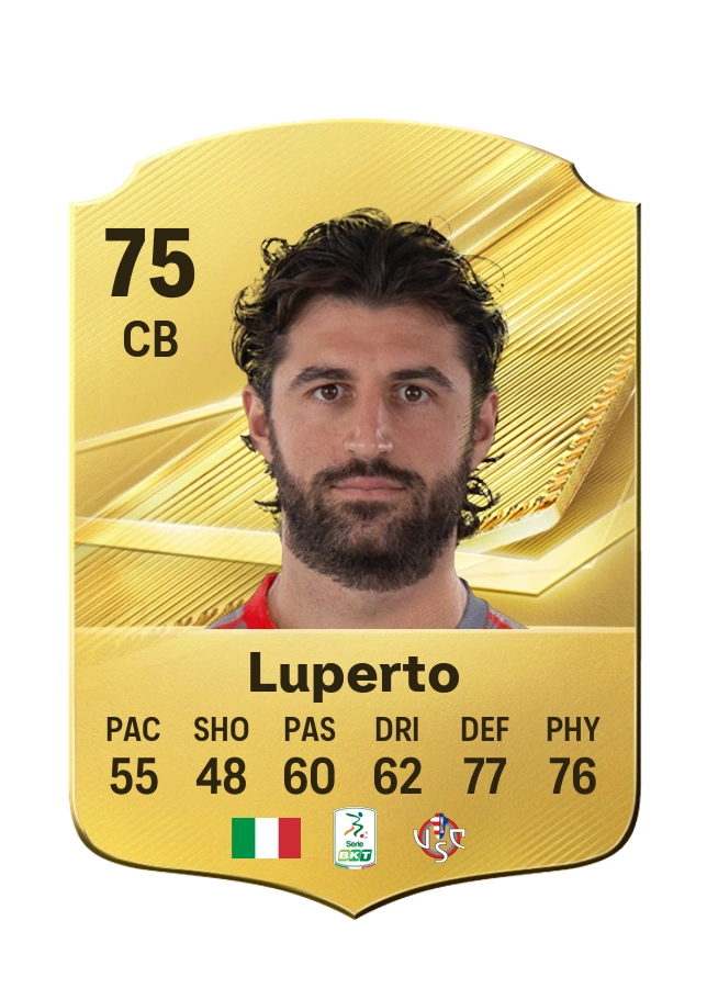 Sebastiano Luperto, karta Common, ocena 75