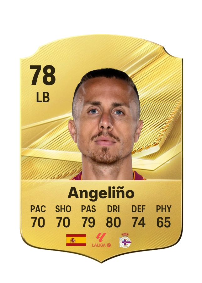 Angeliño, Common card, rated 78