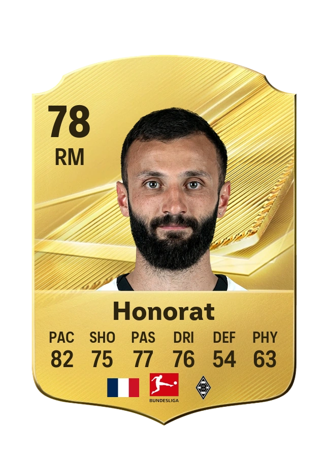 Carta Common de Franck Honorat, valoración 78
