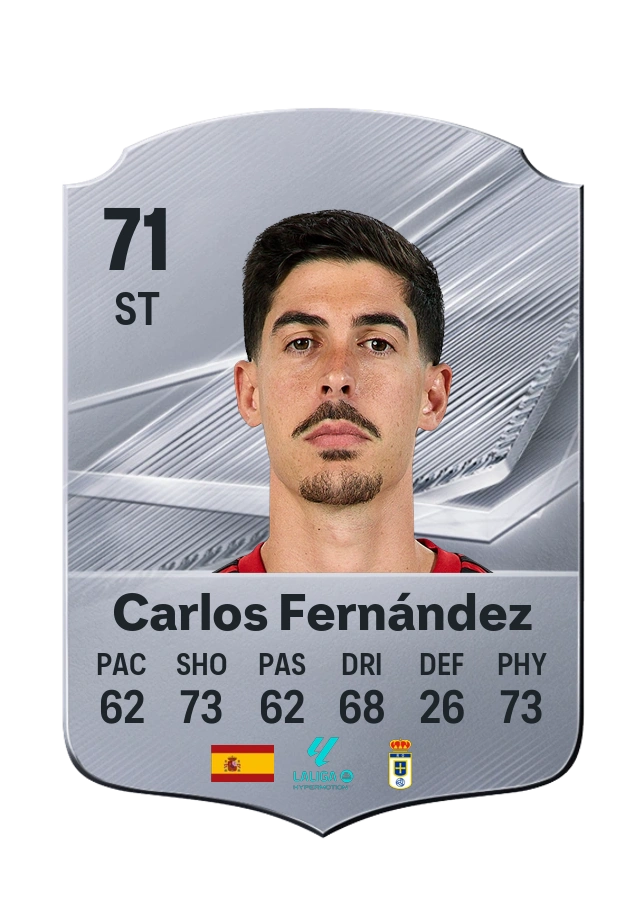 Carlos Fernández, Common card, rated 71
