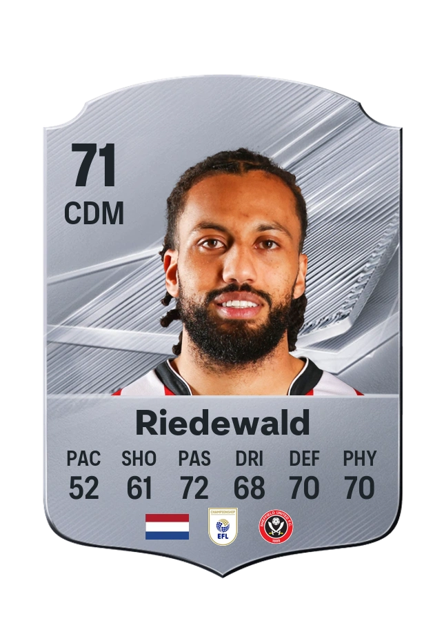Jaïro Riedewald, Common card, rated 71