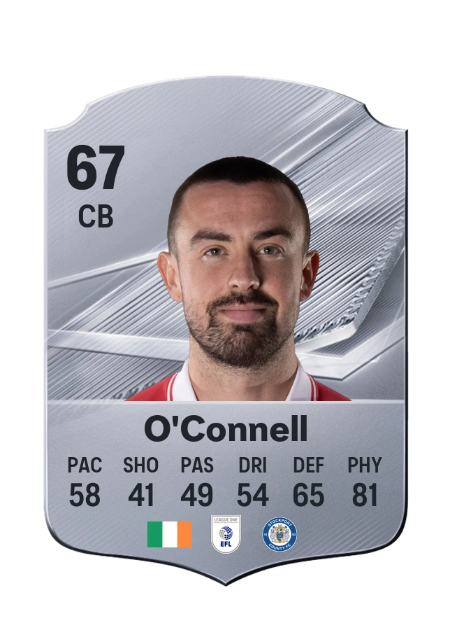 Carta Common di Eoghan O'Connell, valutazione 67