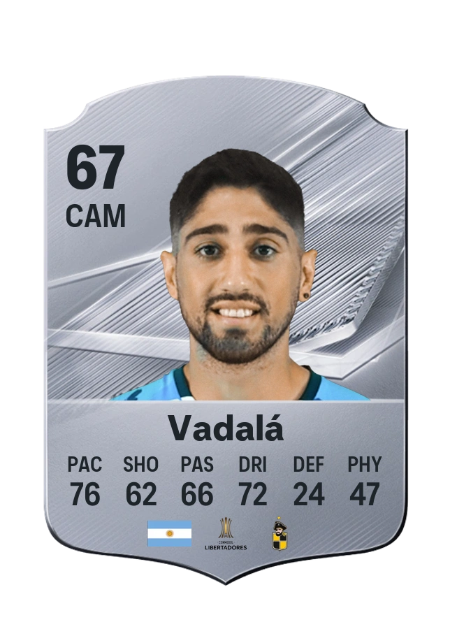 Guido Vadalá, Common card, rated 67