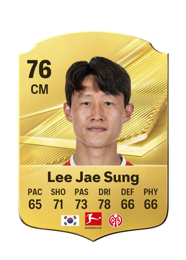 Lee Jae Sung, Common card, rated 76