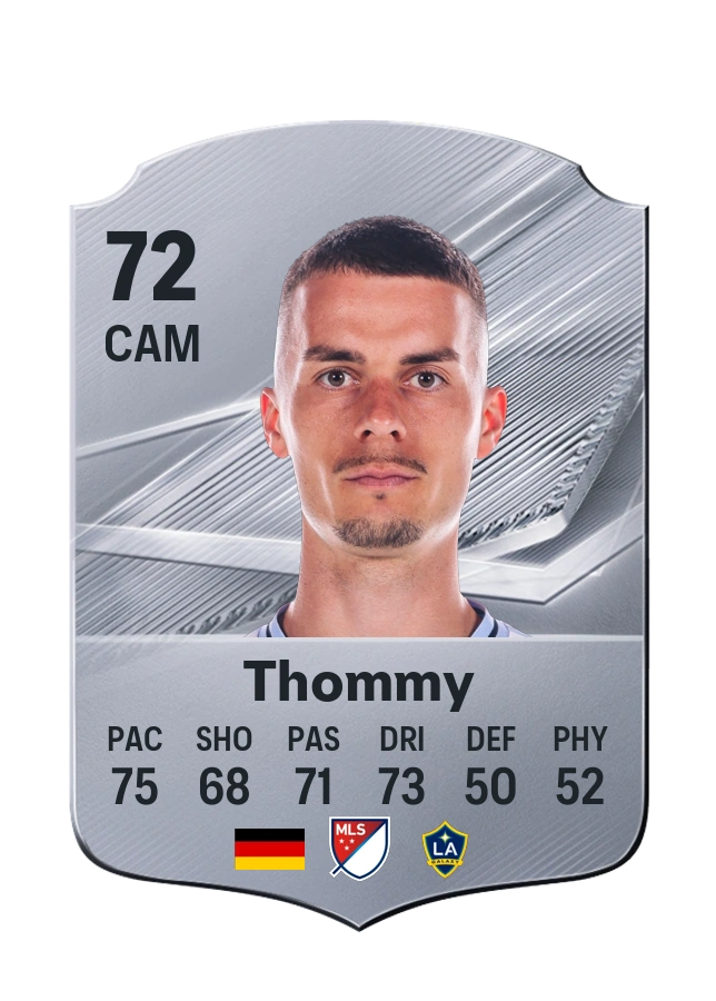 Erik Thommy, Common card, rated 72