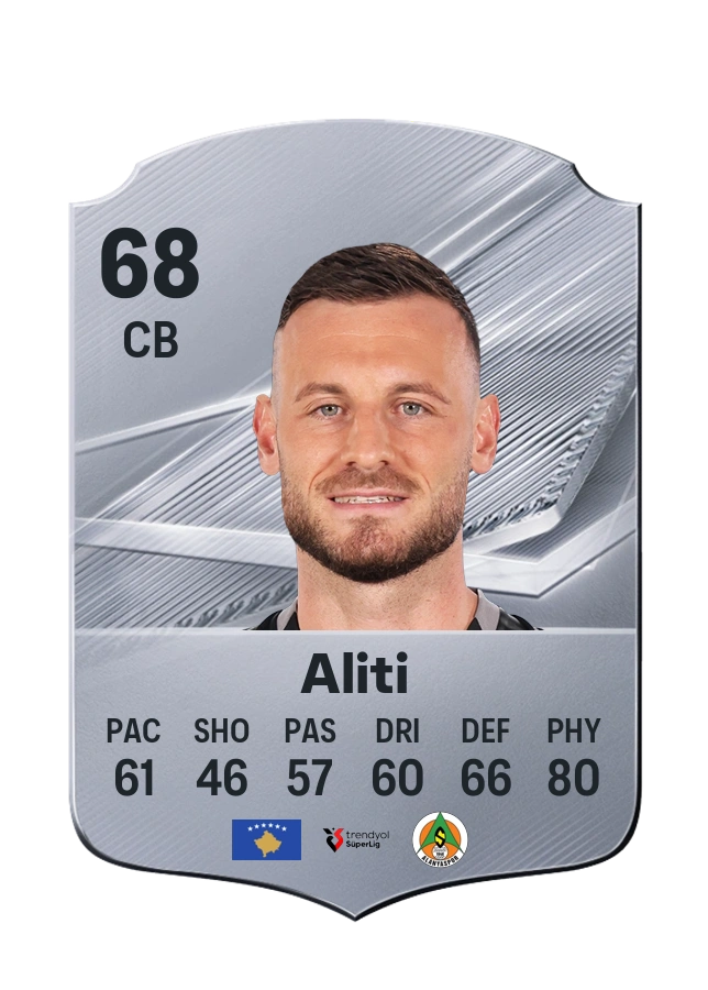 Carte Common de Fidan Aliti, note 68
