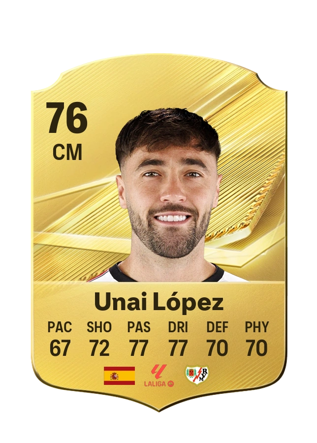 Unai López, Common card, rated 76