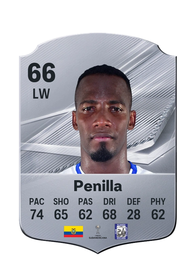Cristian Penilla, Common card, rated 66