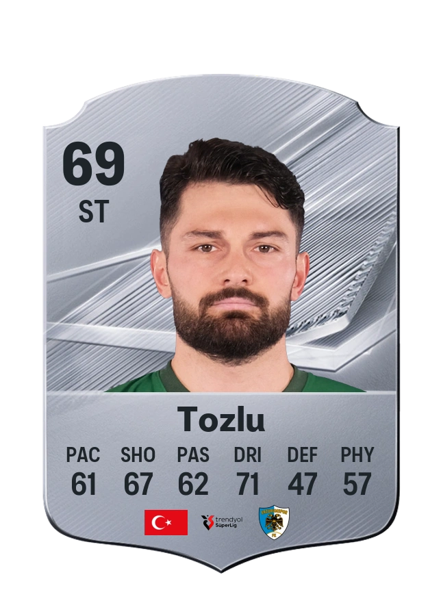 Eren Tozlu, Common card, rated 69
