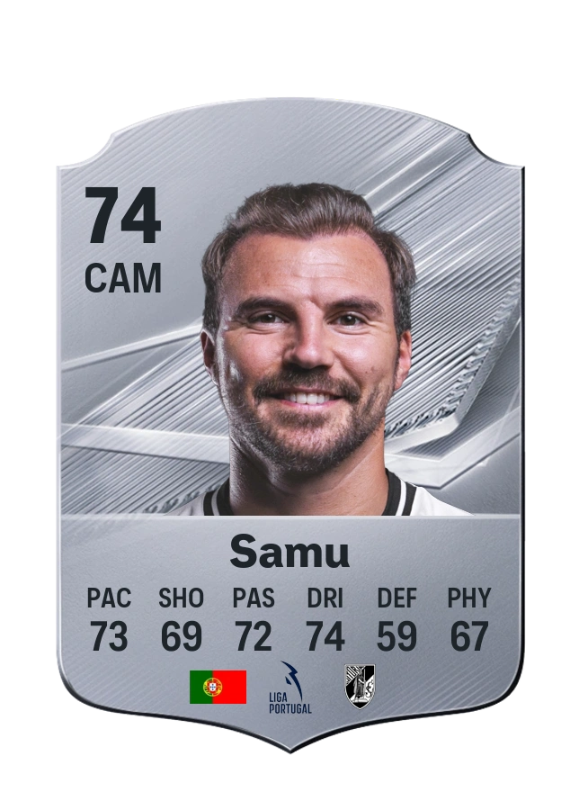 Samu, Common card, rated 74