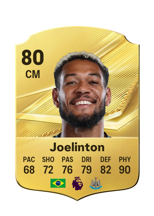 Joelinton، بطاقة Common، بتقييم 80
