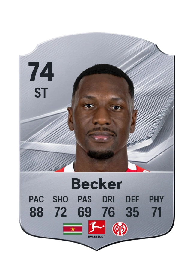 Carta Common di Sheraldo Becker, valutazione 74