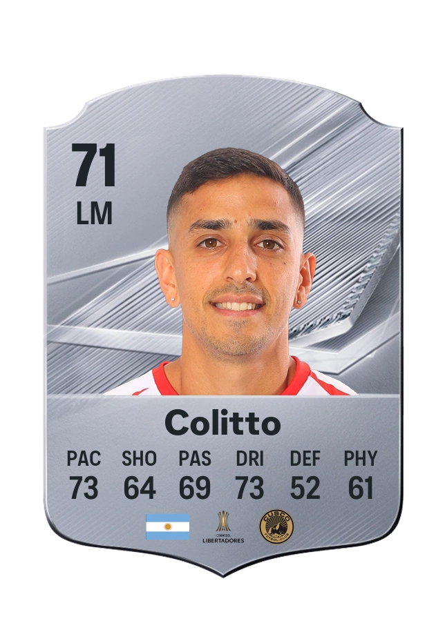 Lucas Colitto, karta Common, ocena 71