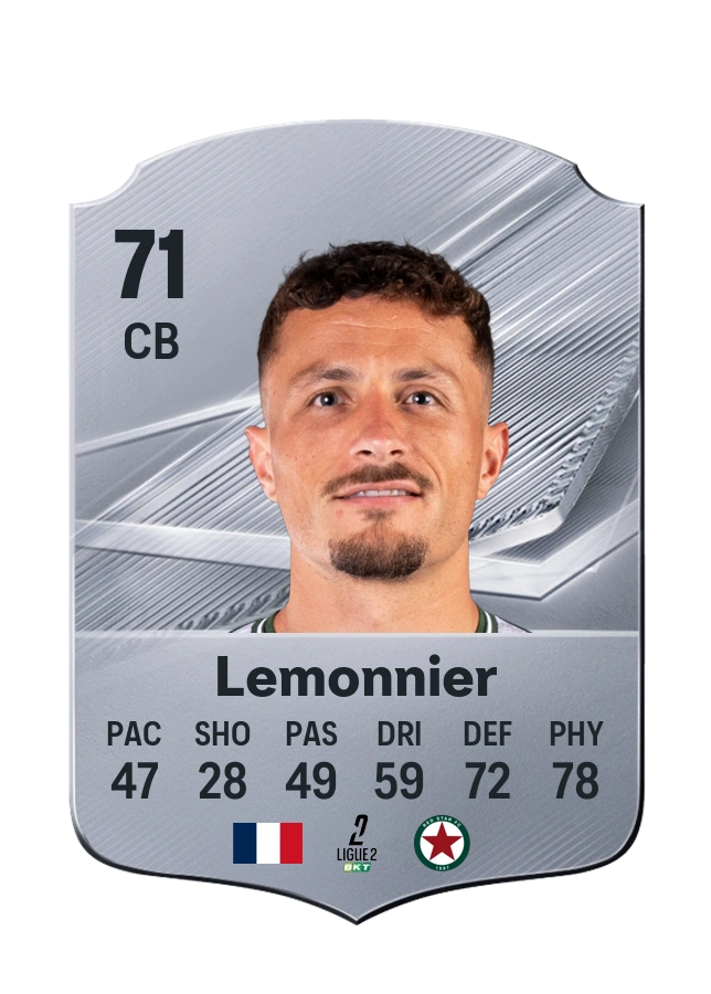 Carta Common de Pierre Lemonnier, overall 71