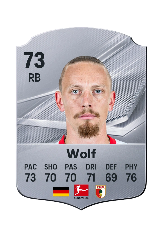 Marius Wolf, Common card, rated 73