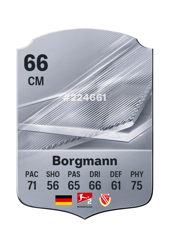 Carta Common de Axel Borgmann, valoración 66