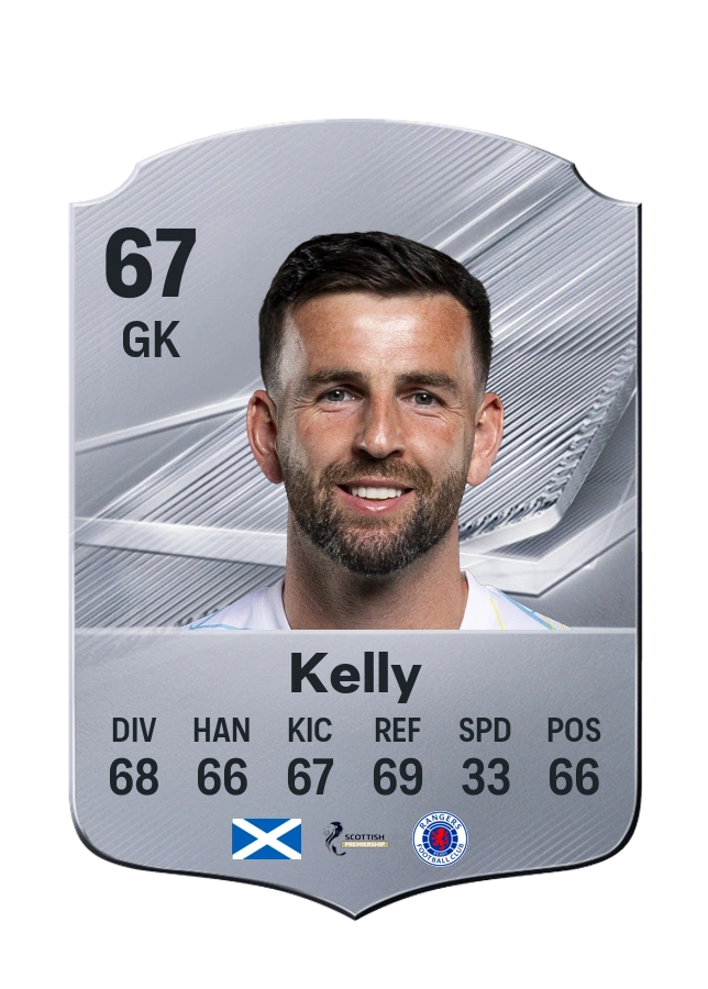 Carta Common di Liam Kelly, valutazione 67