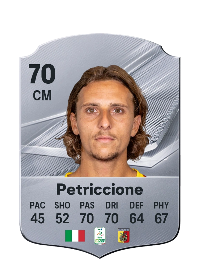 Carte Common de Jacopo Petriccione, note 70
