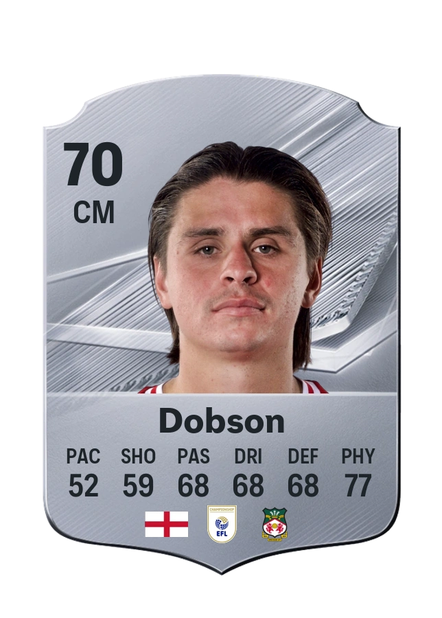 Carta Common de George Dobson, valoración 70