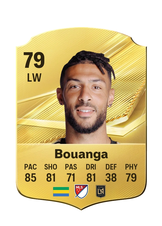 Denis Bouanga, Common card, rated 79