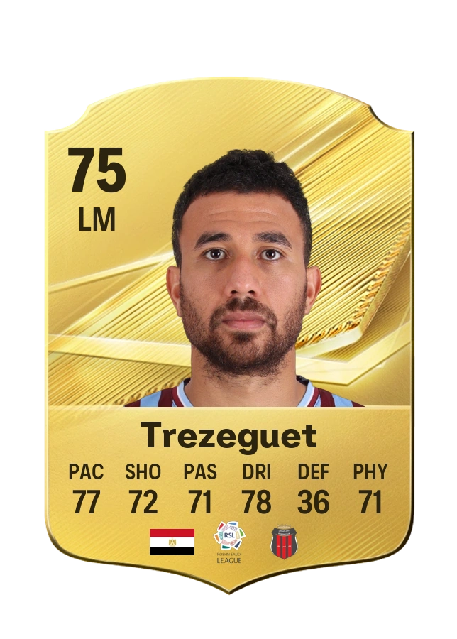 Carte Common de Trezeguet, note 75