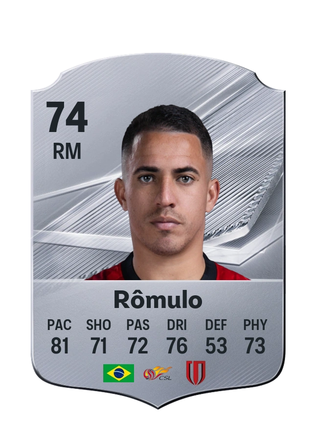 Carta Common de Rômulo, valoración 74