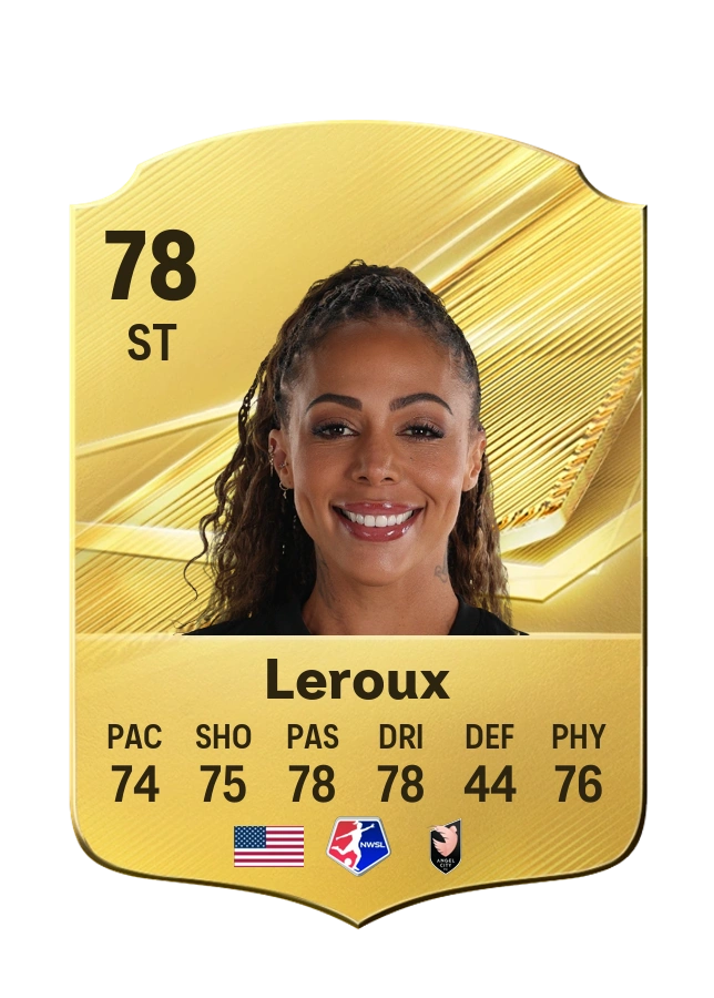 Carta Common di Sydney Leroux, valutazione 78