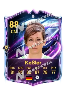 Nadine Keßler, karta Base Hero, ocena 88