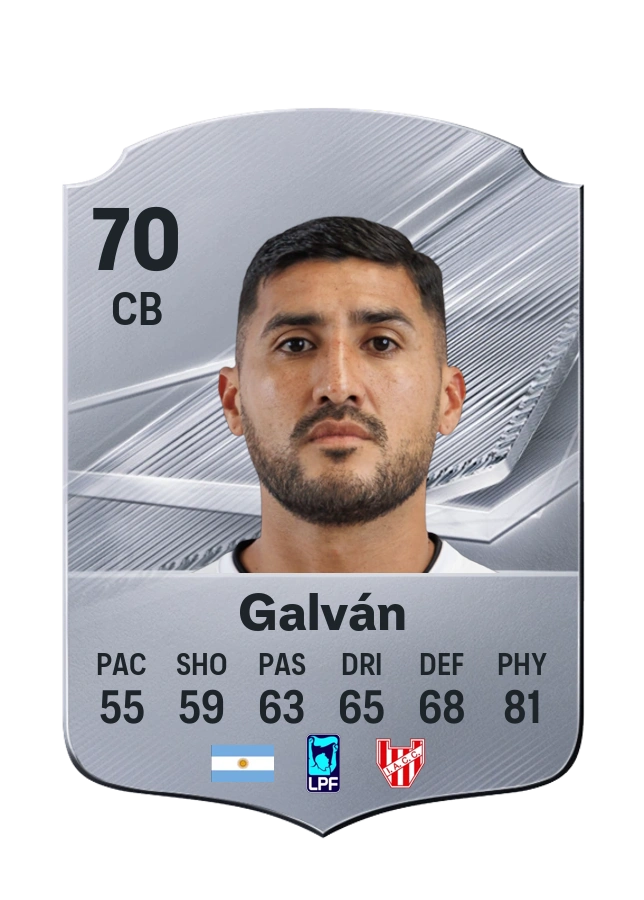 Carte Common de Jonathan Galván, note 70