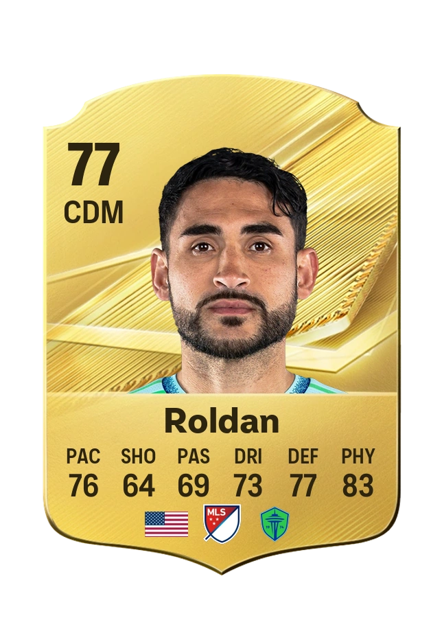 Cristian Roldan, Common card, rated 77