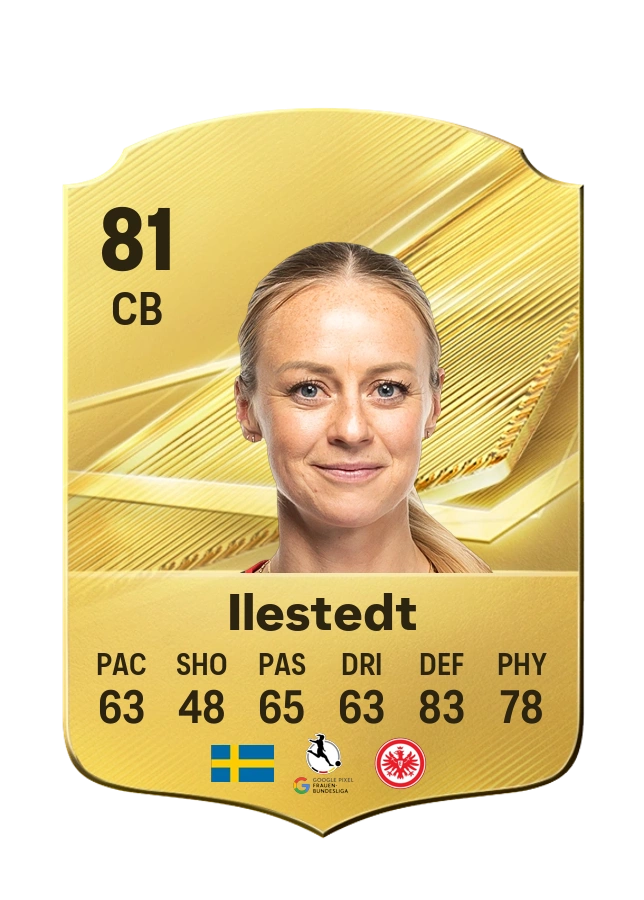 Carta Common de Amanda Ilestedt, valoración 81