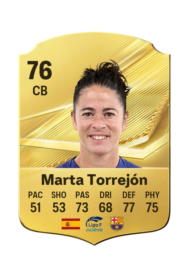Marta Torrejón, Common card, rated 76