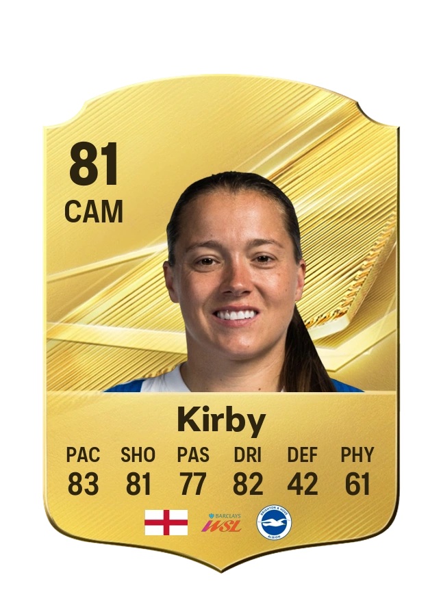 Fran Kirby, Common card, rated 81