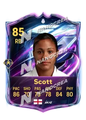 Alex Scott, Base Hero kartı, reyting 85