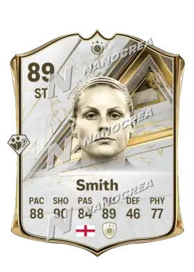 Kelly Smith, Base Icon card, rated 89